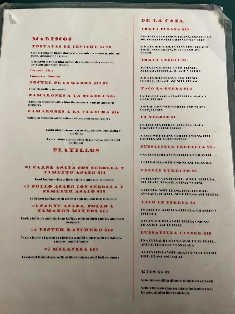 Taqueria Sin Frontera Menudo